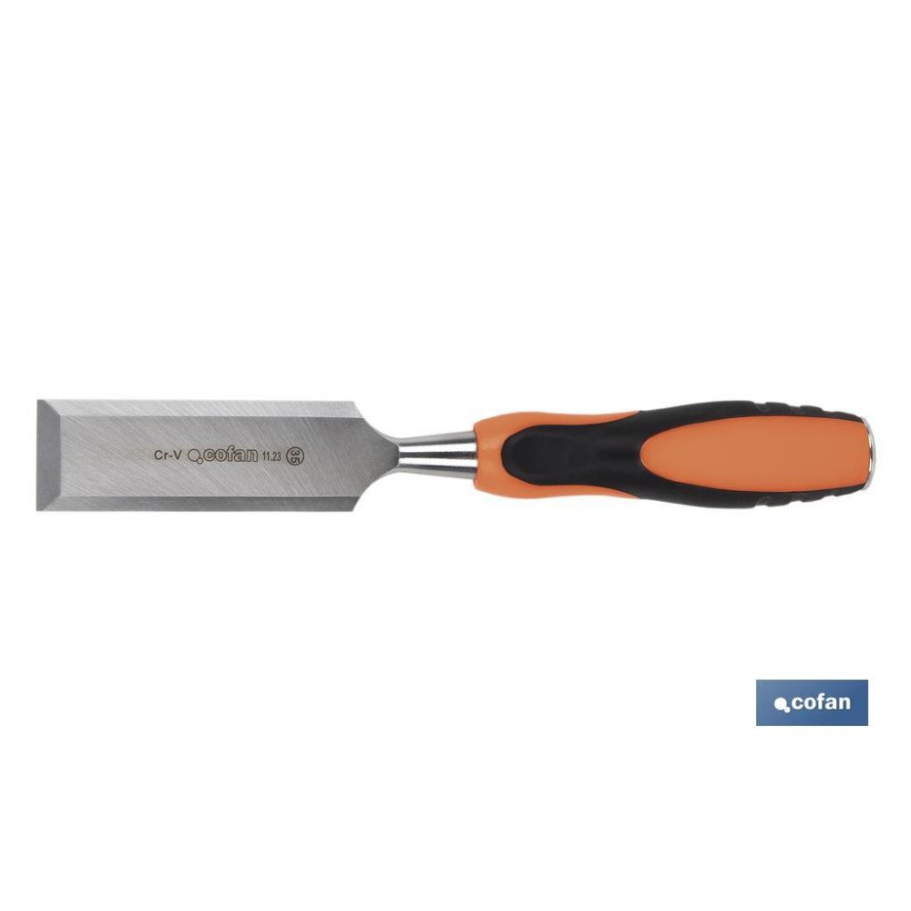 FORMÓN CON MANGO BIMATERIAL ANCHO DE CORTE 35 MM (PACK: 1 UDS)