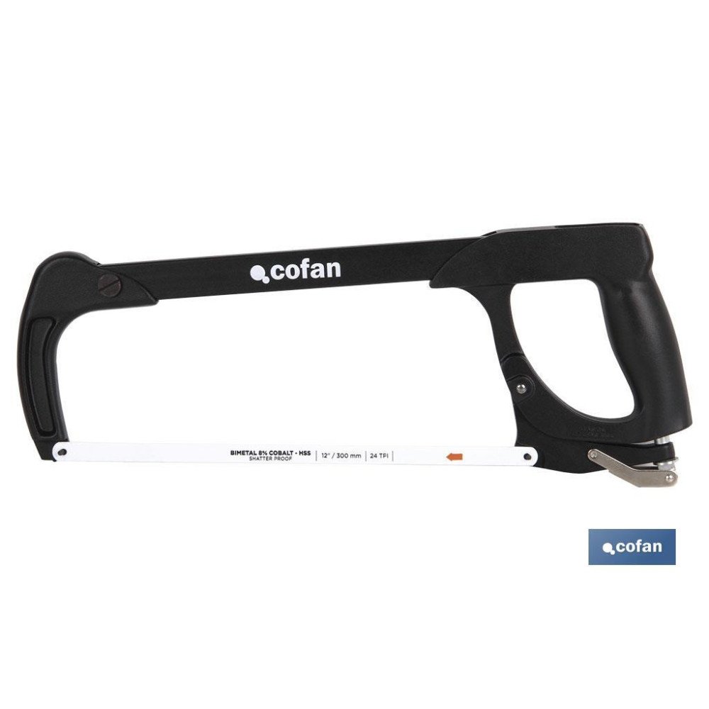 ARCO DE SIERRA TENSIÓN AJUSTABLE METAL (PACK: 1 UDS)