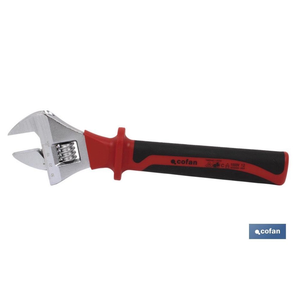 LLAVE AJUSTABLE 1000 V MOLETA CENTRAL 10 (PACK: 1 UDS)