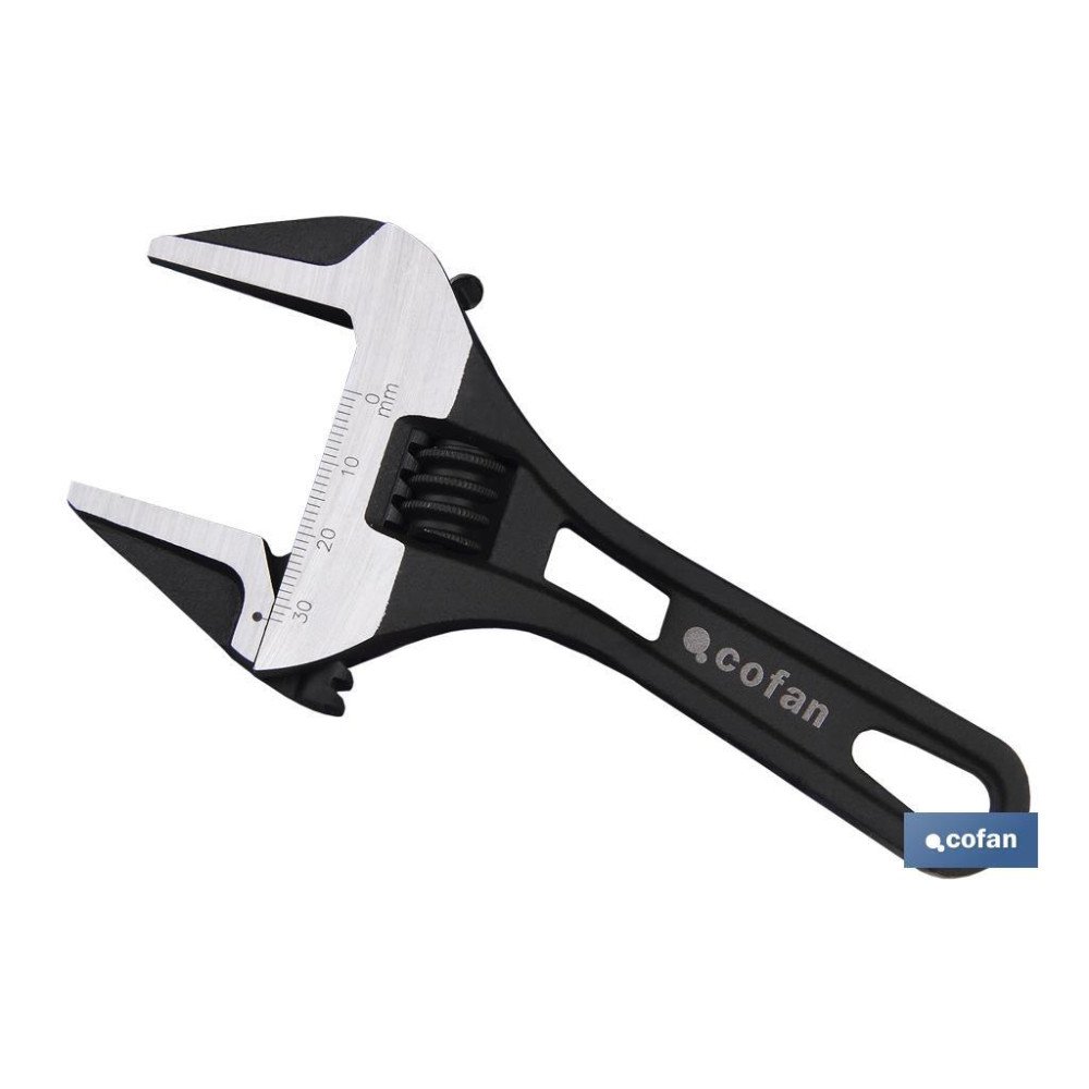 LLAVE AJUSTABLE GRAN APERTURA 8 CORTA (PACK: 1 UDS)
