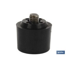 CABEZAL MARTILLO DE NYLON BLANCO Ø35 MM (PACK: 1 UDS)