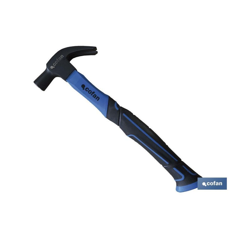 MARTILLO UÑA MODELO AMERICANO MNG. FIBRA 27mm (PACK: 1 UDS)