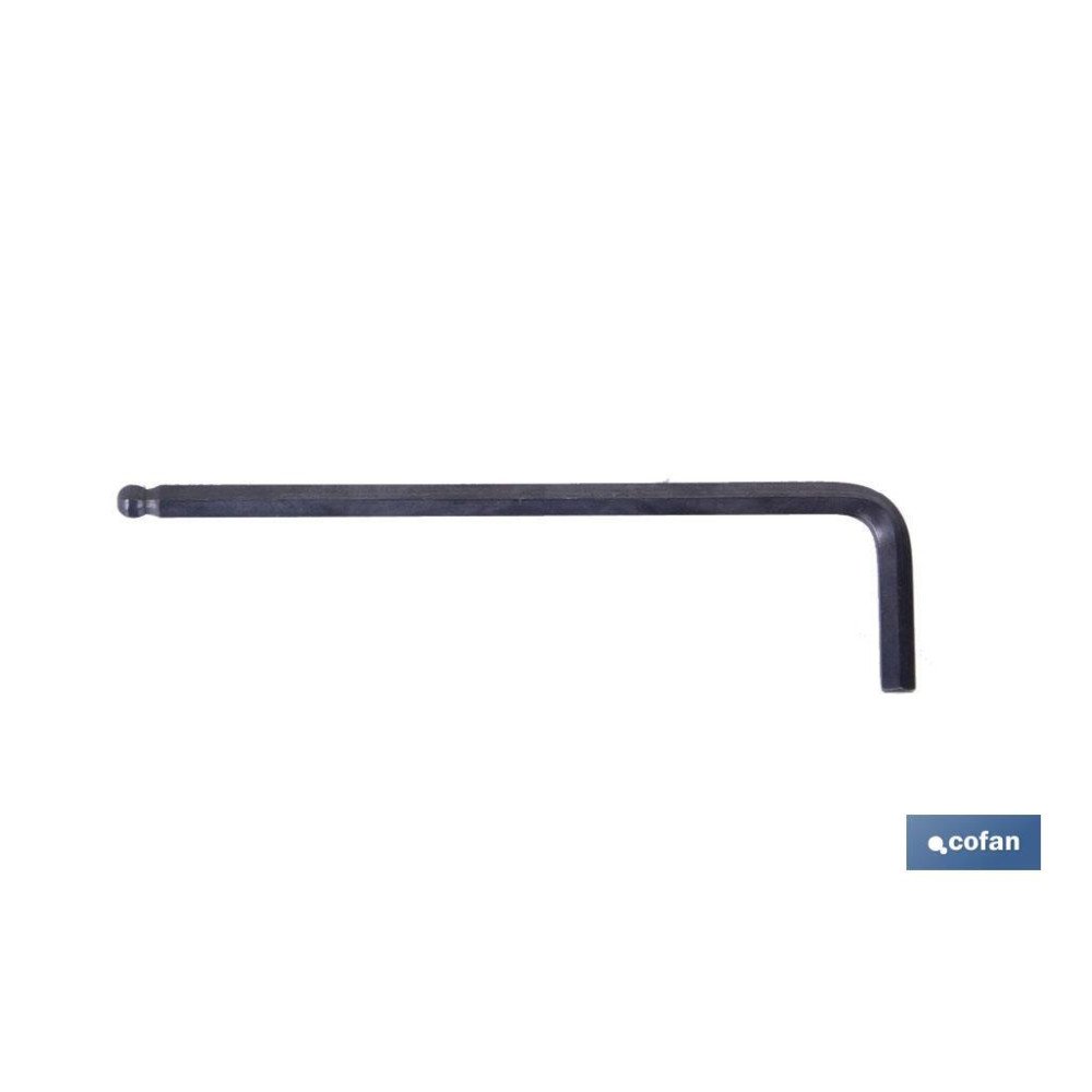 LLAVE HEXAGONAL CON PUNTA DE BOLA SERIE LARGA M-4 VENTA UNITARIA (PACK: 1 UDS)