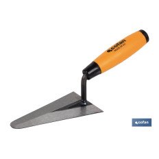 PALETÍN PUNTA REDONDA L-130mm. MANGO GOMA (PACK: 1 UDS)