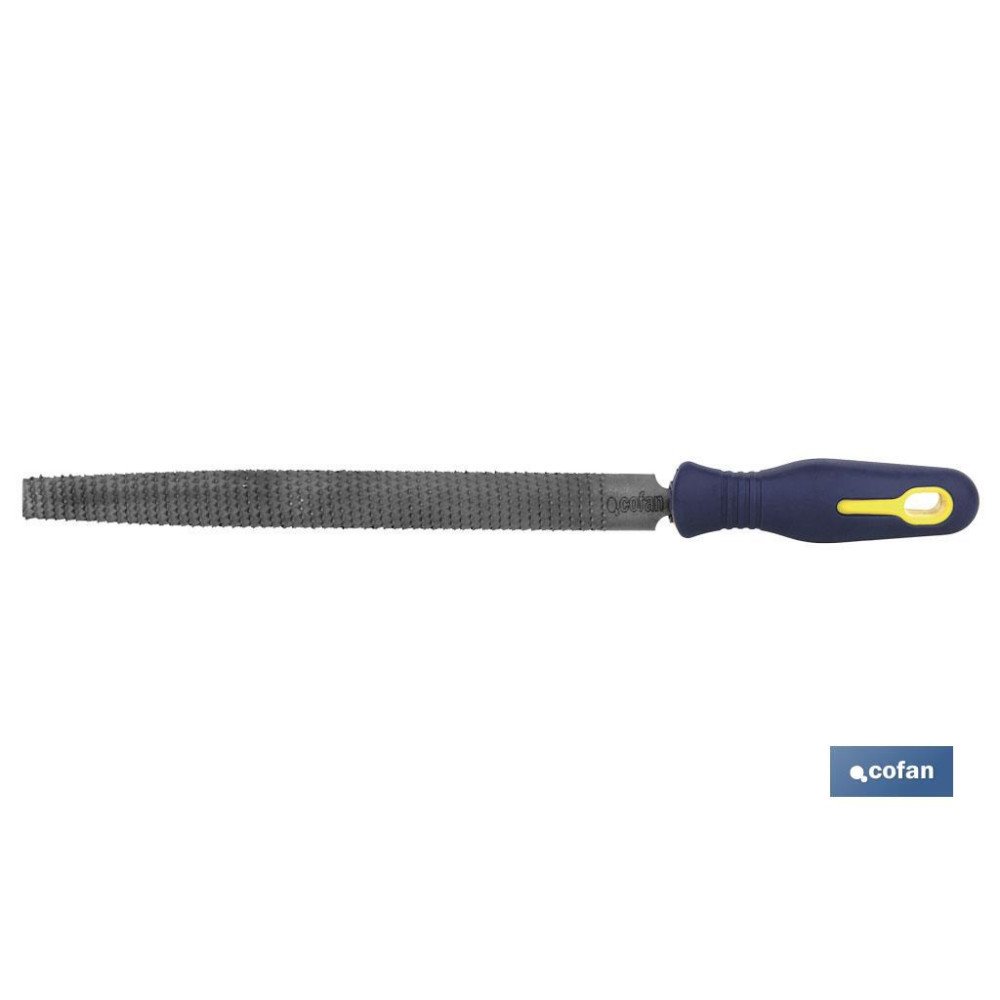 ESCOFINA MEDIA CAÑA 150mm CON MANGO (PACK: 1 UDS)
