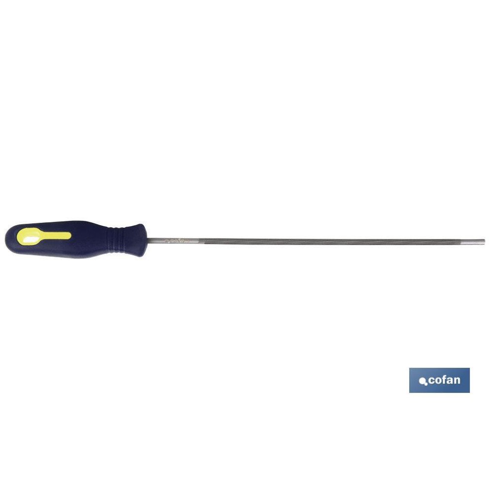 LIMA DE AFILADO PARA CADENA DE MOTOSIERRA Ø4 MM 200 MM (PACK: 1 UDS)
