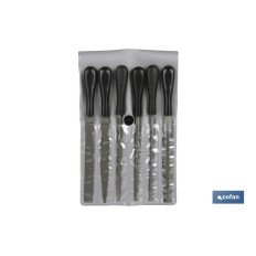 JUEGO DE LIMAS PARA LLAVES 6 UDS. 100 MM (PACK: 1 UDS)