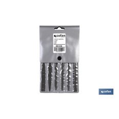 JUEGO DE LIMAS PARA LLAVES 6 UDS. 100 MM (PACK: 1 UDS)