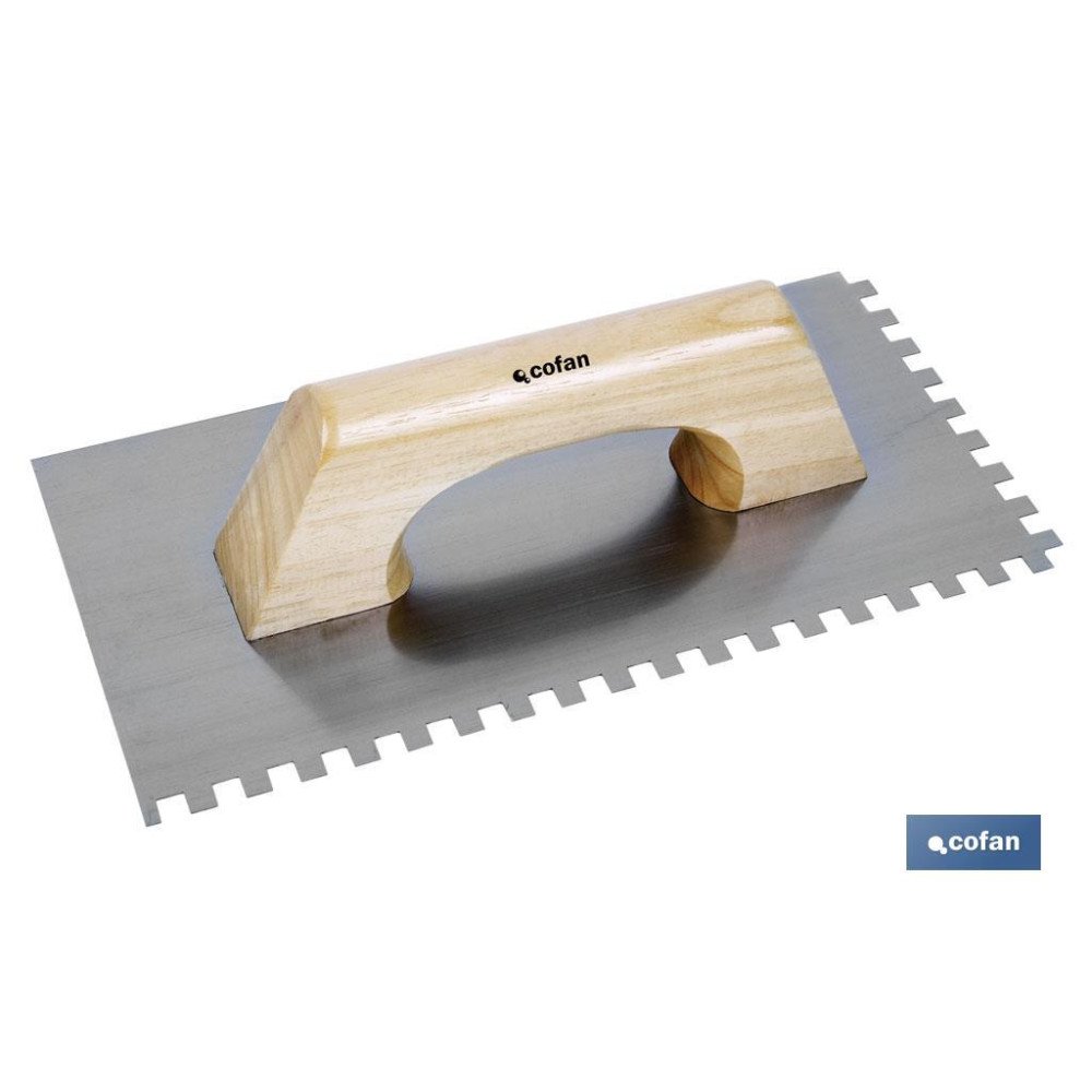 LLANA DENTADA (8X8mm) L-300X150X0.7mm. (PACK: 1 UDS)