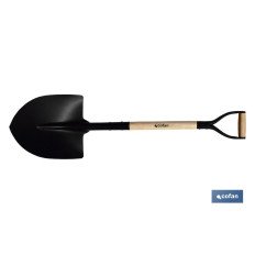 PALA DE PICO 340mm MANGO MADERA CERRADO (PACK: 1 UDS)