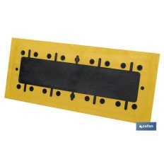 FRATÁS DE GOMA RIGIDA 250X110MM (PACK: 1 UDS)