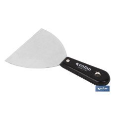 ESPATULA INOX CON MANGO ABS 150MM (PACK: 1 UDS)