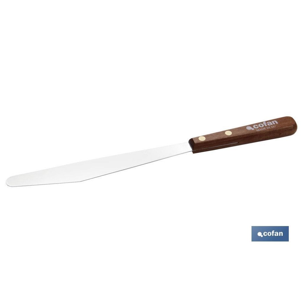 ESPATULA INOX MEZCLA PINTURA 190 MM (PACK: 1 UDS)