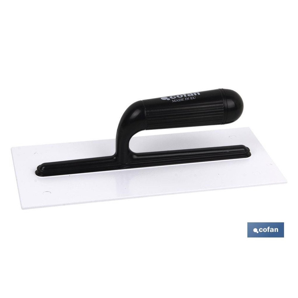 LLANA PVC BLANCO EFECTO CHIRRIANTE 280X130X2,5 MM (PACK: 1 UDS)