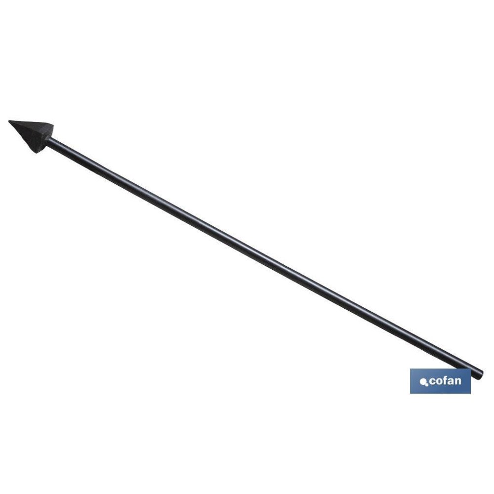 PLANTADOR CUADRADO 60 X 60 X 1230 MM CON MANGO METÁLICO 2290 G (PACK: 1 UDS)