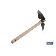 ZACHO CURVO CON PUNTA Y MANGO DE MADERA 230 X 80 MM 180 G (PACK: 1 UDS)