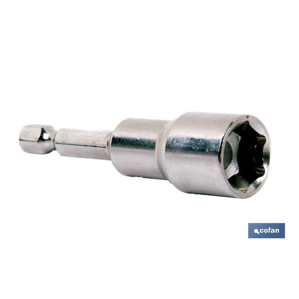 ADAPTADOR TORN. CUBIERTA C/IMAN 12mm. (PACK: 1 UDS)
