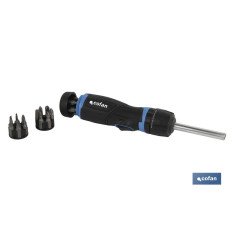 SET DESTORN. CARRACA T 19 PCS CONVERTER 5:1 VELOC. (PACK: 1 UDS)