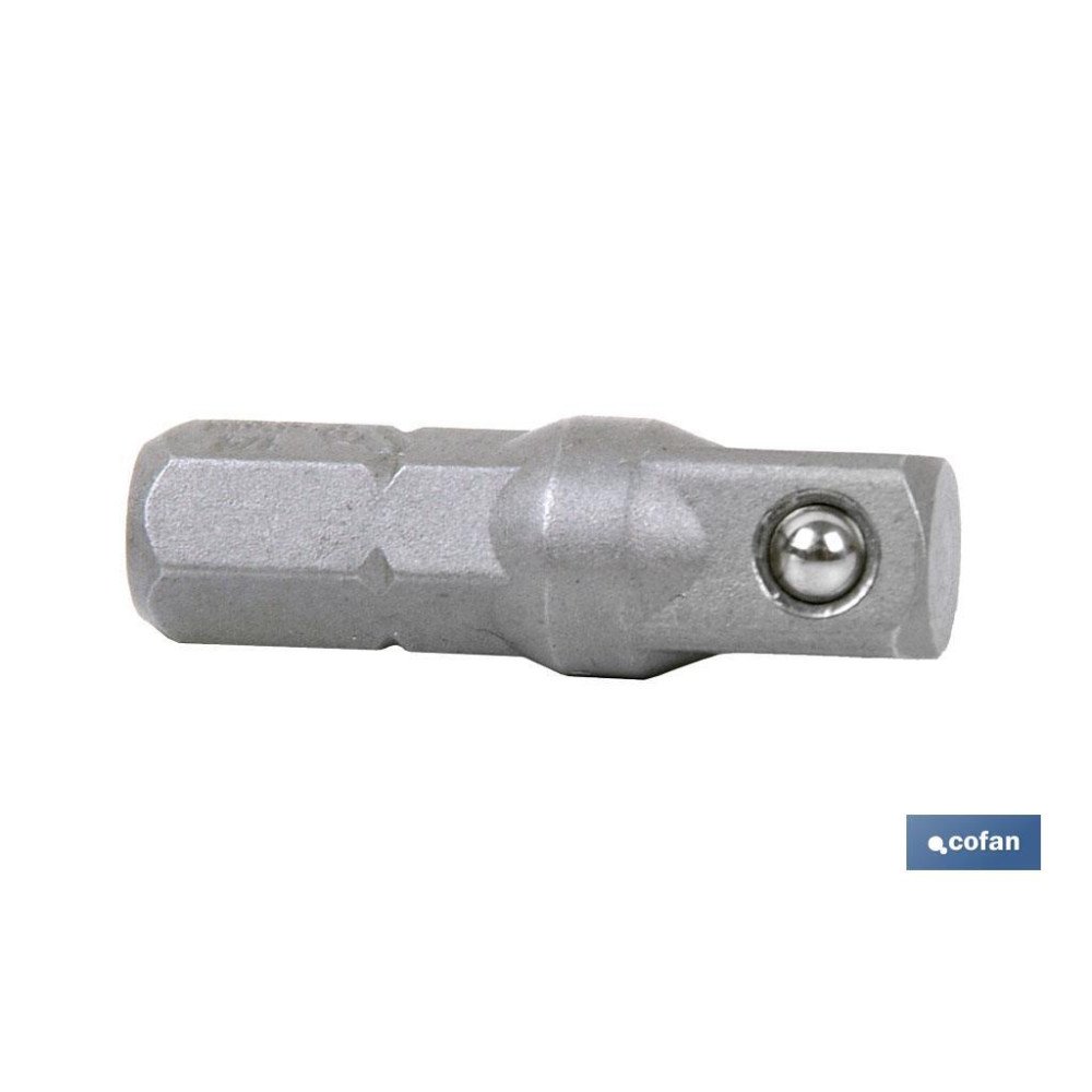 ADAPTADOR PORTA VASOS 1/4X25MM (PACK: 1 UDS)