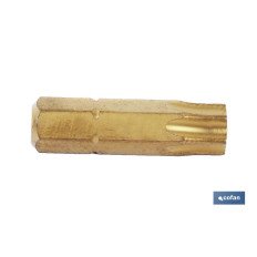 PUNTA DE TITANIO 1/4 25 MM T-40 VENTA UNITARIA (PACK: 1 UDS)