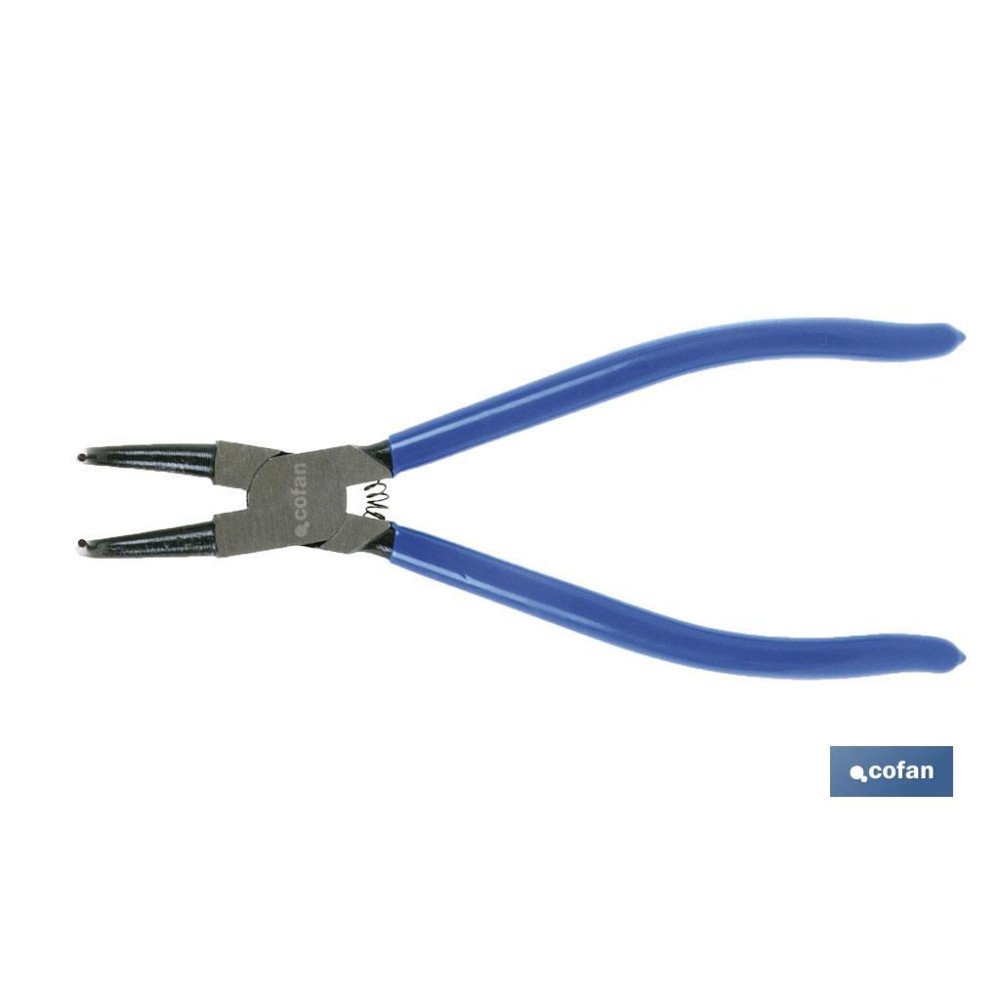 ALICATES CIRCLIP INTERIOR CURVO M-125 MM (PACK: 1 UDS)