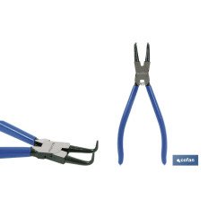 ALICATES CIRCLIP INTERIOR CURVO M-125 MM (PACK: 1 UDS)