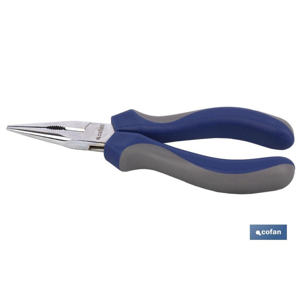 ALICATES PUNTA C/MUELLE 6" (PACK: 1 UDS)