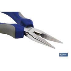 ALICATES PUNTA C/MUELLE 8" (PACK: 1 UDS)