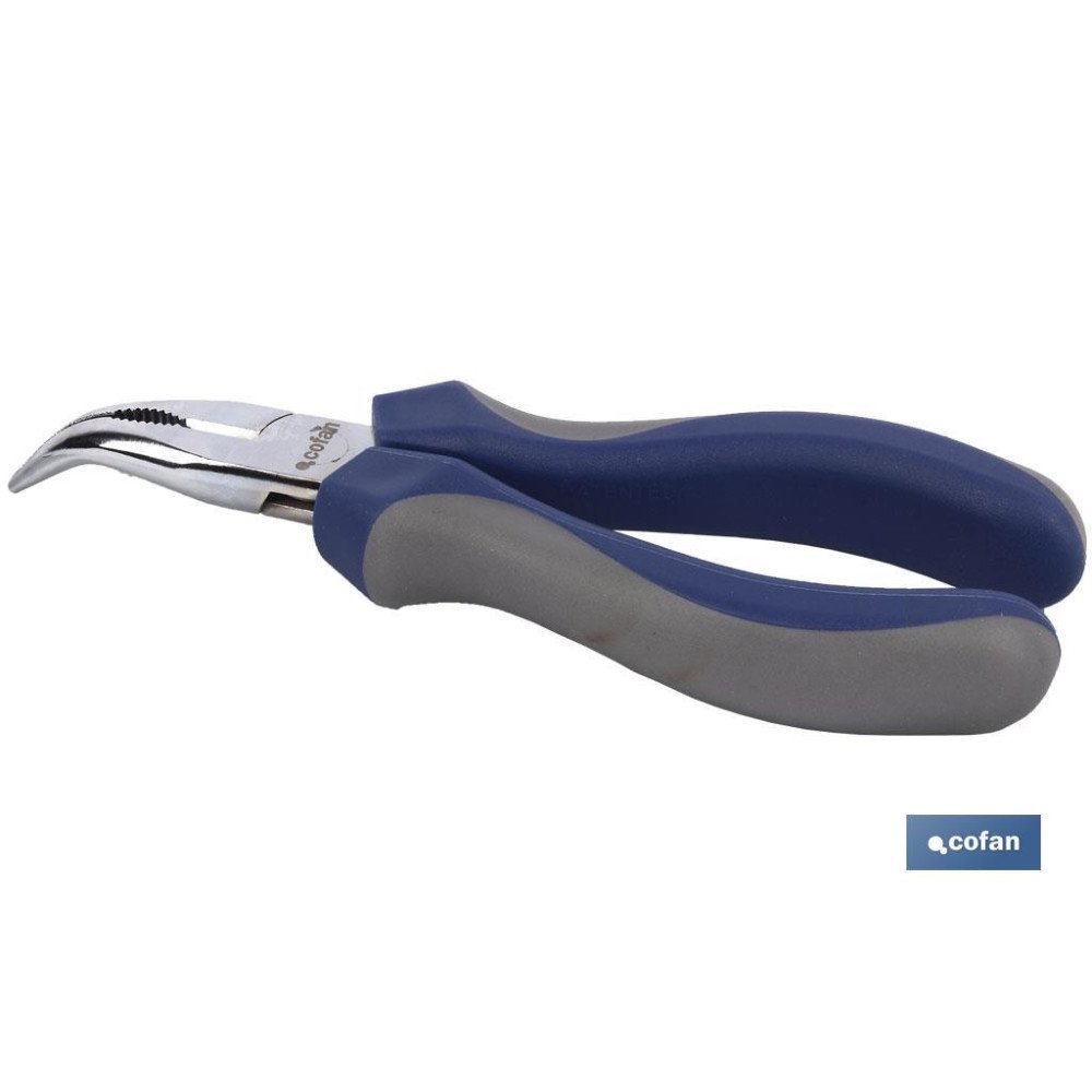 ALICATES PUNTA DOBLADA C/MUELLE 6 (PACK: 1 UDS)