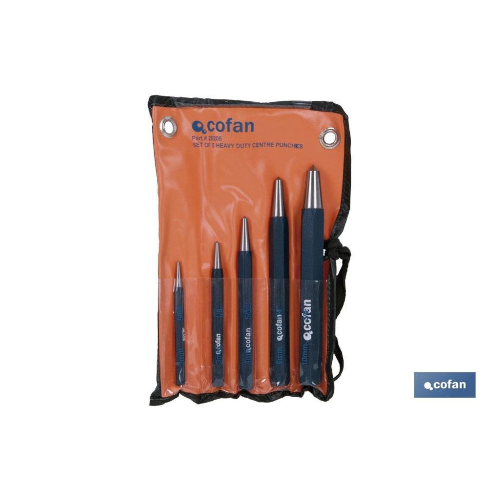 CONJUNTO 5 PCS GRANETES DE TRAZAR 2-10 MM (PACK: 1 UDS)