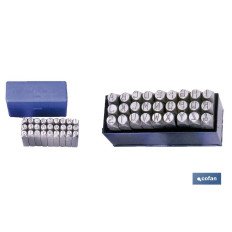 CONJUNTO ESTAMPACIÓN LETRAS 3 MM (PACK: 1 UDS)
