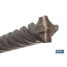 BROCA ESPECIAL SDS+ 4 PUNTAS M-22X250MM (PACK: 1 UDS)