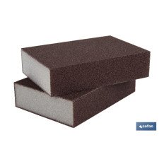 PACK 2 UNDS ESPONJA TACO DE LIJA GRANO FINO (PACK: 1 UDS)