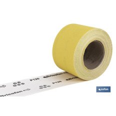 ROLLO LIJA DE PAPEL 100 X 25 M. G.120 (PACK: 1 UDS)
