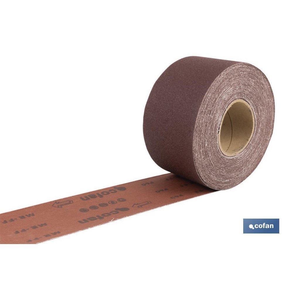 ROLLO LIJA TELA UNIVERSAL 100 X 25 M. G.60 (PACK: 1 UDS)