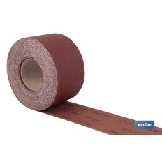 ROLLO LIJA TELA UNIVERSAL 100 X 25 M. G.80 (PACK: 1 UDS)
