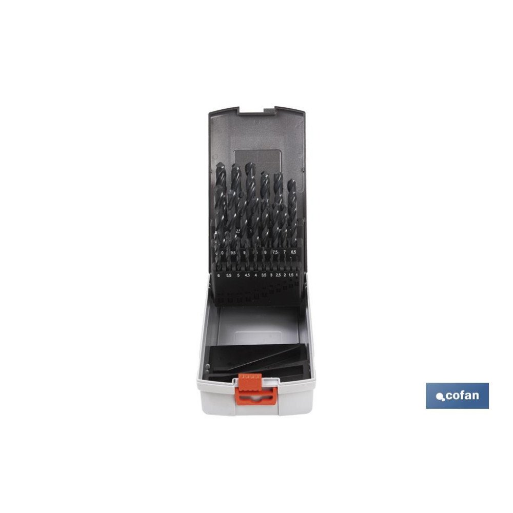 ESTUCHE BROCAS COBALTO - MEDIDAS: 1-13 mm (PACK: 1 UDS)