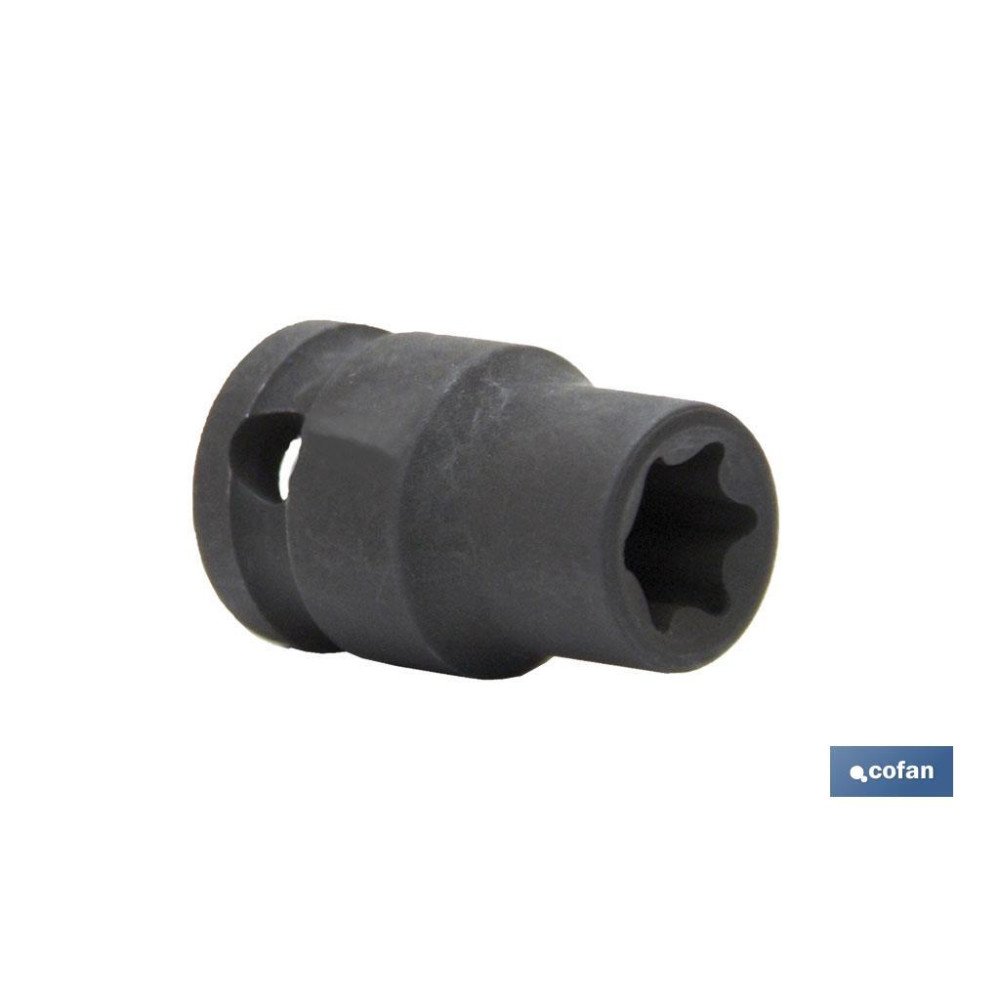VASO IMPACTO 3/8 TORX E-6 (PACK: 1 UDS)