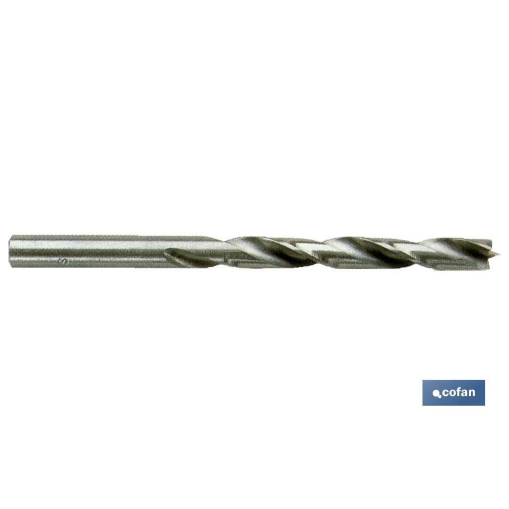BROCA 3 PUNTAS MADERA PROFESIONAL 09X115 (PACK: 1 UDS)