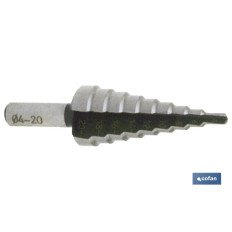 BROCA ESCALONADA HSS-TALADRO 4-12 (PACK: 1 UDS)