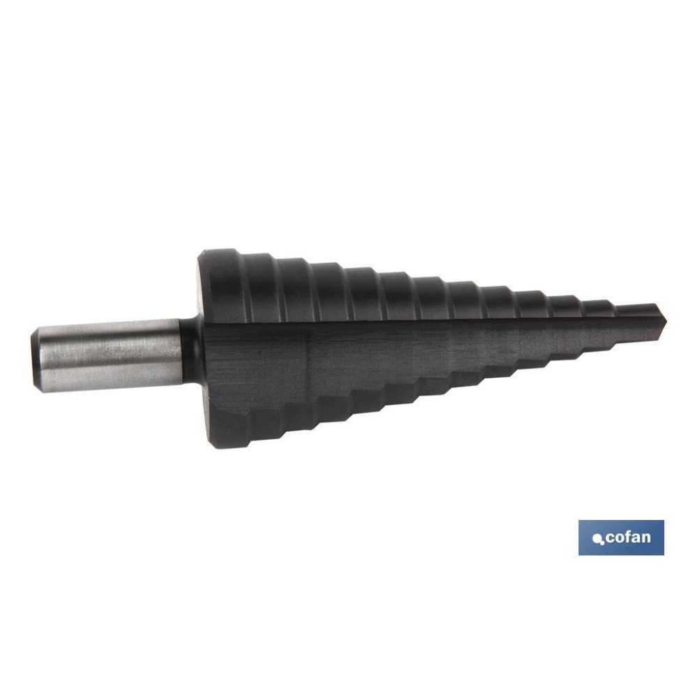 BROCA ESCALONADA TITANIO - TAL: 6-30 (PACK: 1 UDS)