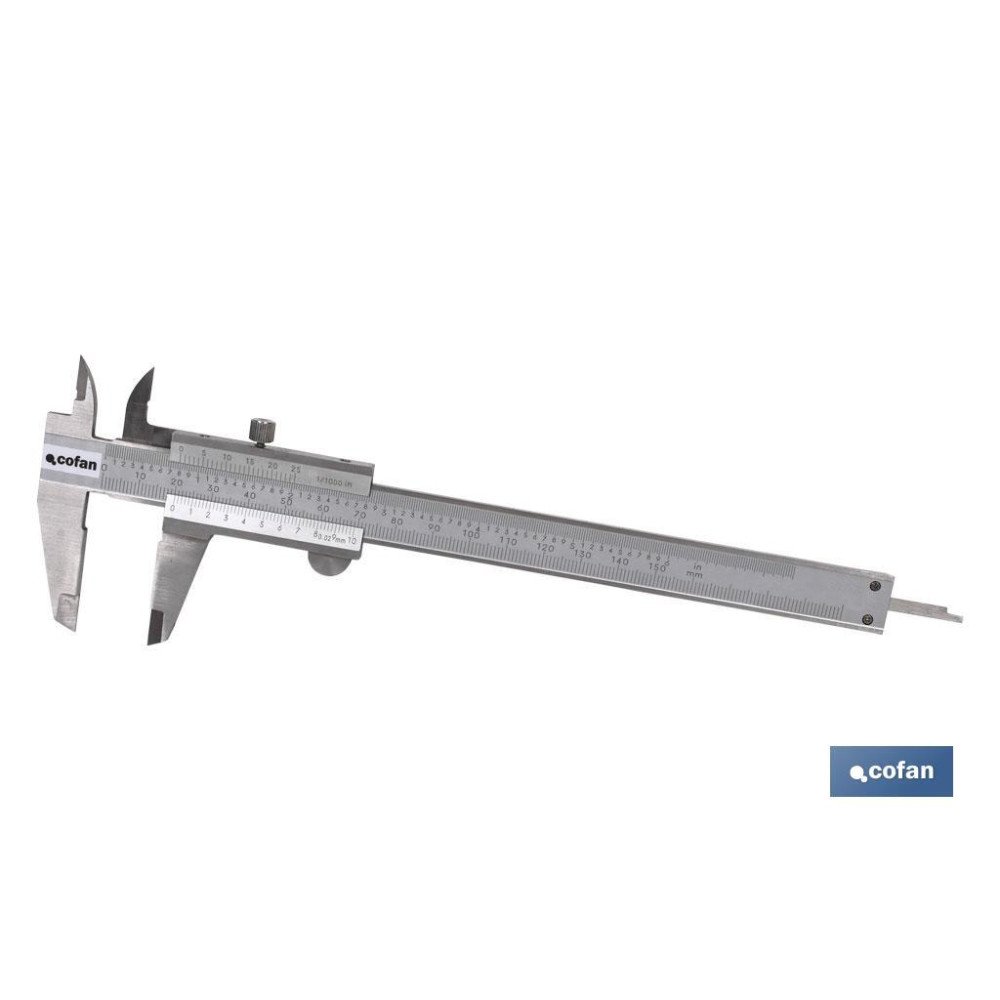 CALIBRE PIE DE REY ACERO INOXIDABLE 0-150 (PACK: 1 UDS)