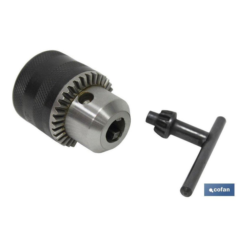 PORTABROCAS CIERRE CON LLAVE (1,5 - 13MM) (PACK: 1 UDS)