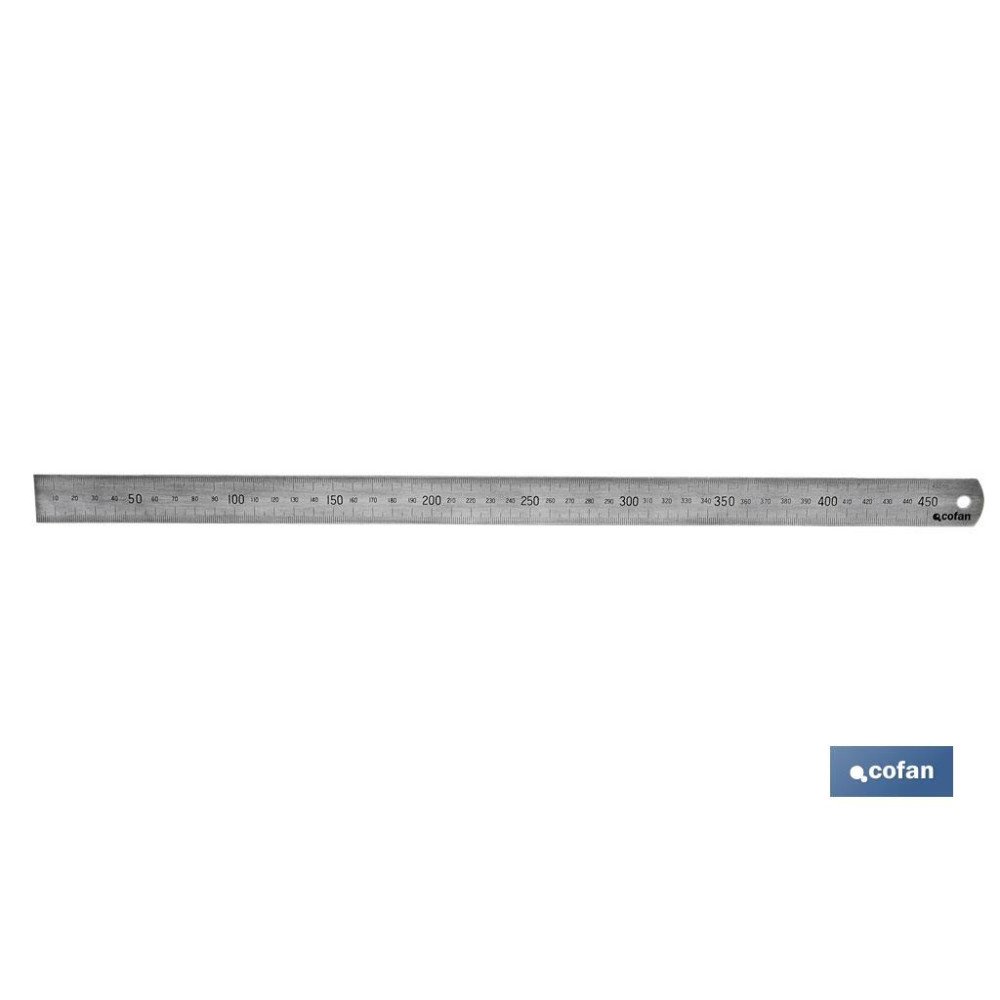 REGLA DE ACERO 300 mm (PACK: 1 UDS)