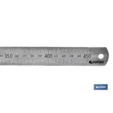 REGLA DE ACERO 300 mm (PACK: 1 UDS)