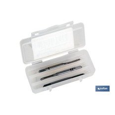 SET 3 MACHOS MANUALES - W3/16 - 24 h (PACK: 1 UDS)