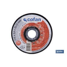 DISCO CORTE - 115X3,0X22,23 METAL PROFES. (PACK: 1 UDS)