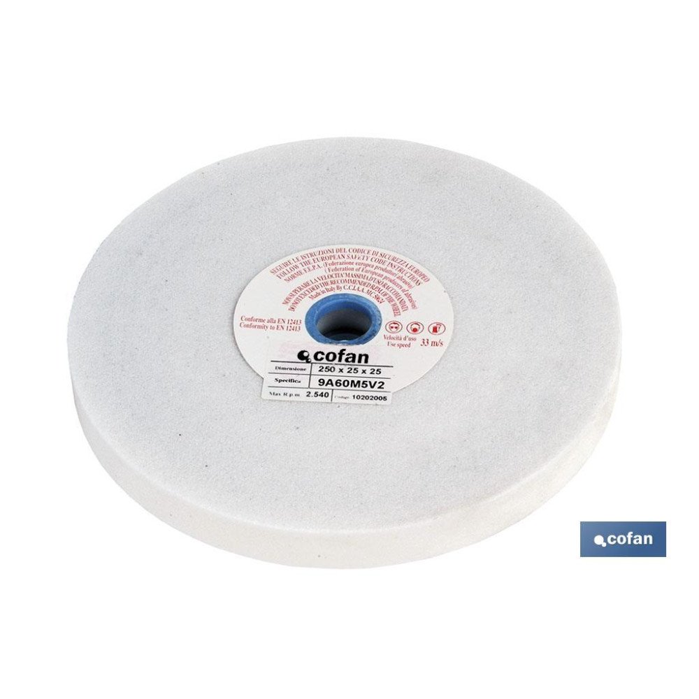 MUELA ABRAS. BLANCA 150X16X32 GR.60 (PACK: 1 UDS)