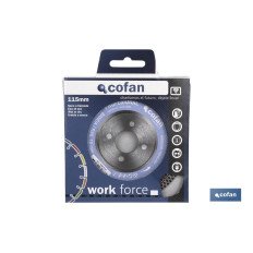 DISCO DIAMANTE PORCELANICO EXTRAFINO H-10mm, 230mm (PACK: 1 UDS)