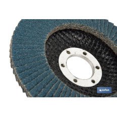 DISCO LAMINADO ESTANDAR INCLINADO 115 MM. G-40 ZIRCONIO venta unitaria (PACK: 1 UDS)